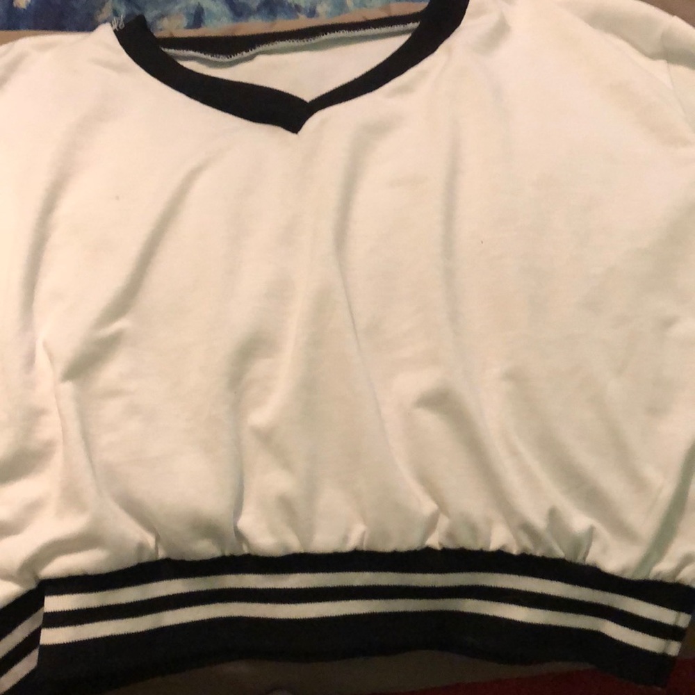 V neck long sleeve